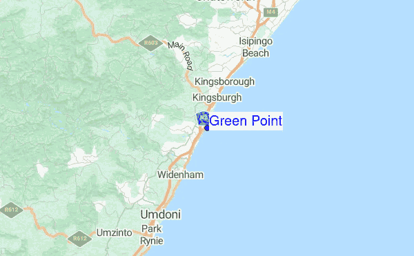 Green Point Location Map