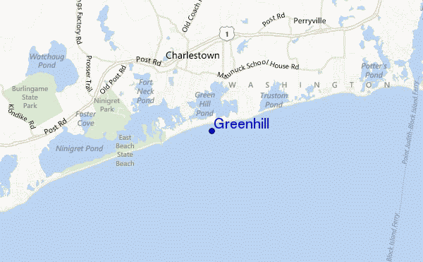 Greenhill location map