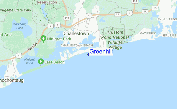 Greenhill location map