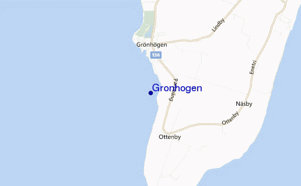 Gronhogen location map