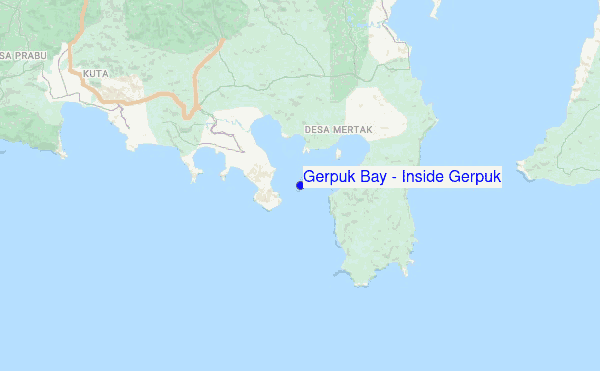 Gerpuk Bay - Inside Gerpuk location map