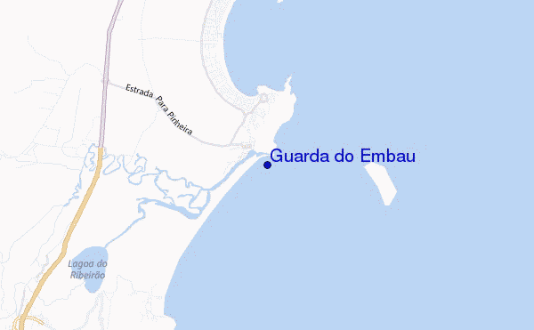 Guarda do Embau location map