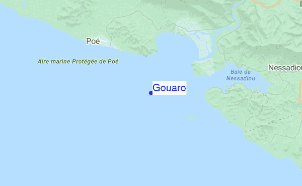 Gouaro location map