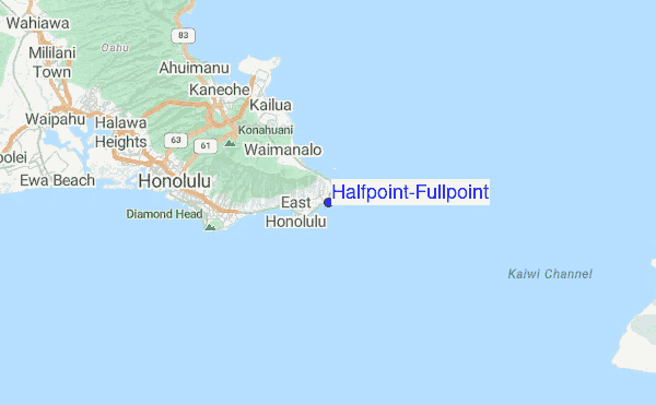 Halfpoint/Fullpoint Location Map
