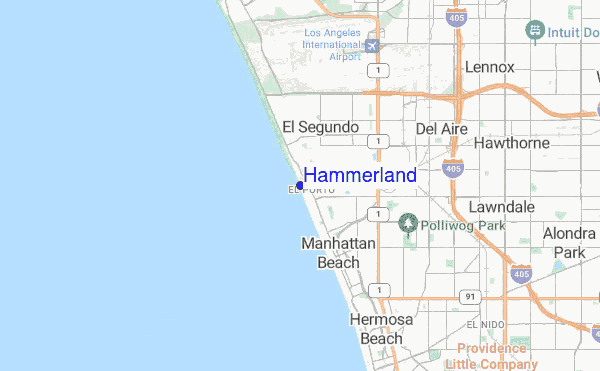 Hammerland location map