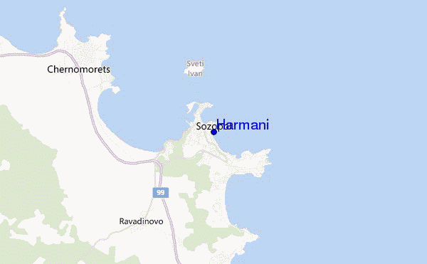 Harmani location map