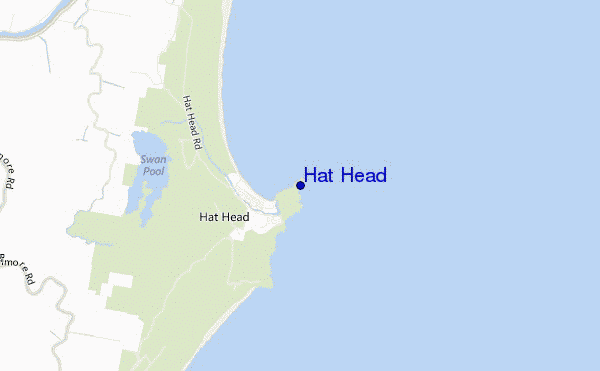 Hat Head location map