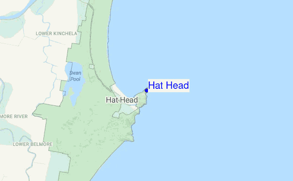 Hat Head location map