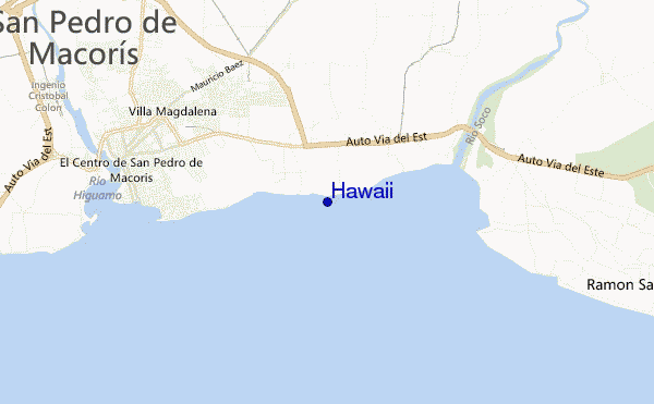 Hawaii location map