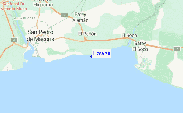 Hawaii location map