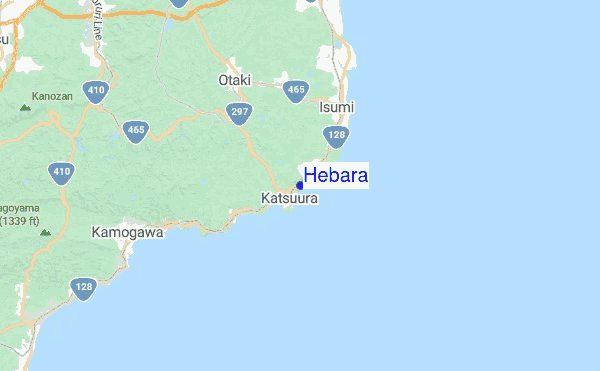 Hebara Location Map