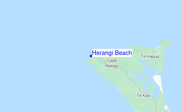 Herangi Beach Location Map