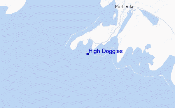High Doggies location map