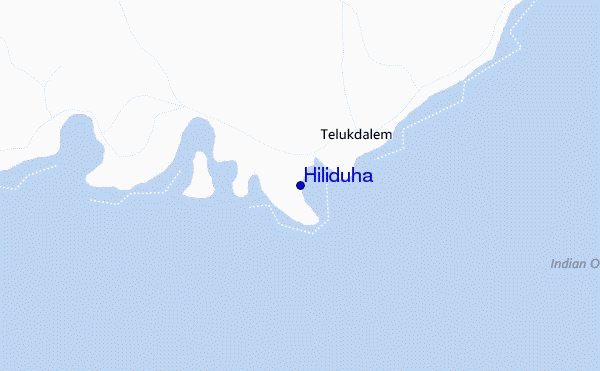 Hiliduha location map
