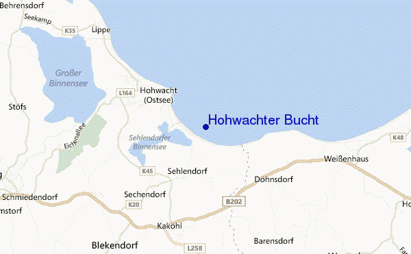 Hohwachter Bucht location map