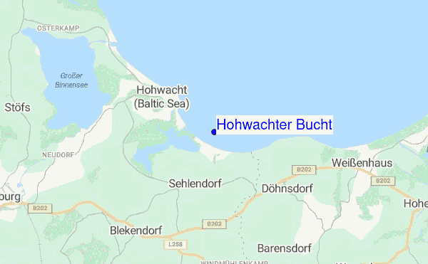 Hohwachter Bucht location map