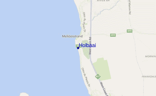 Holbaai location map