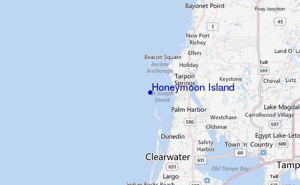 Honeymoon Island Surf Forecast And Surf Report