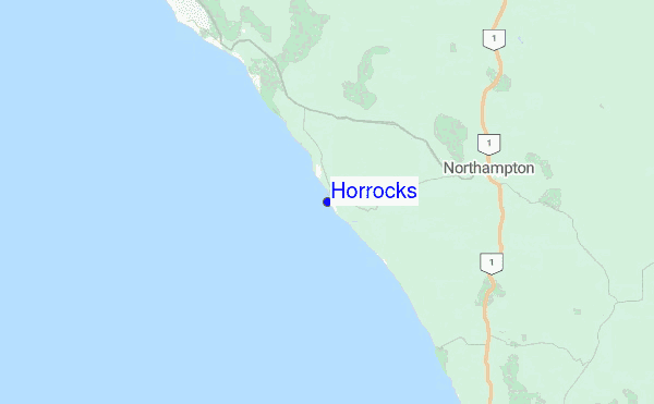 Horrocks Location Map