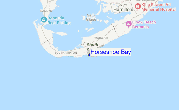 Horseshoe Bay location map