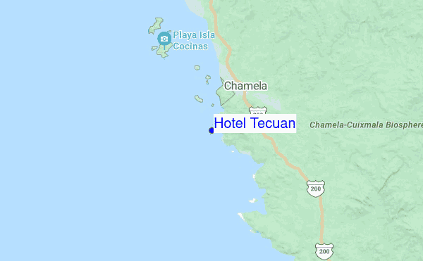 Hotel Tecuan location map