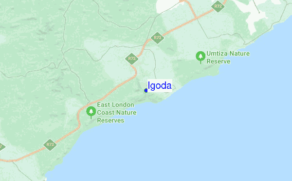 Igoda location map