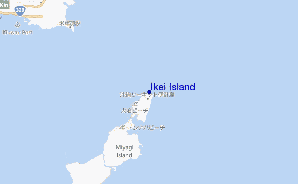 Ikei Island location map