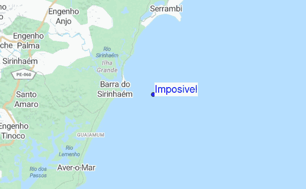 Imposivel location map