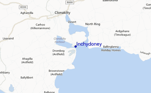 Inchydoney location map