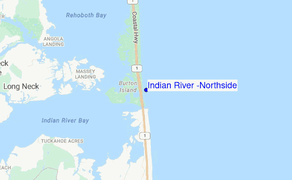 Indian River (Northside) location map