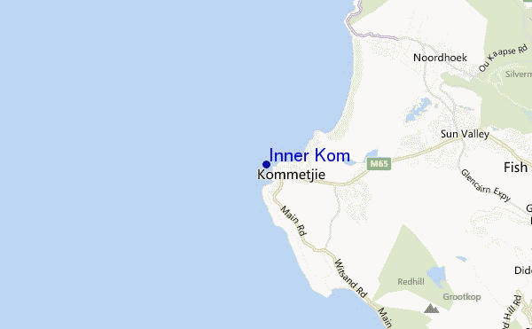 Inner Kom location map