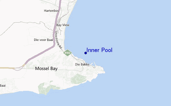 Inner Pool location map