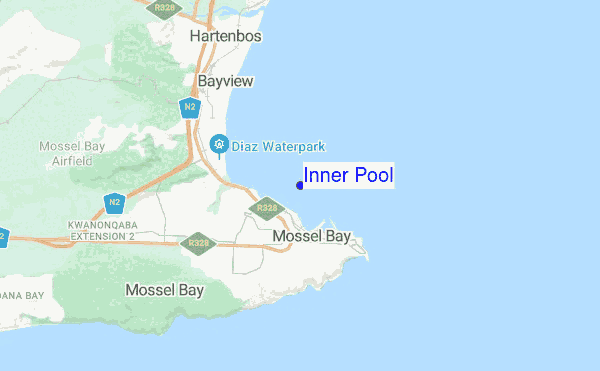 Inner Pool location map