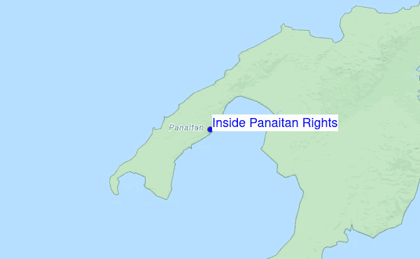 Inside Panaitan Rights location map