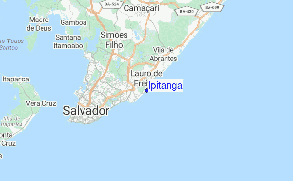 Ipitanga Location Map