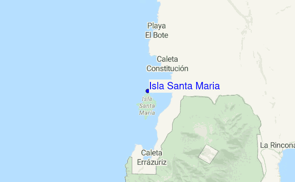 Isla Santa Maria location map