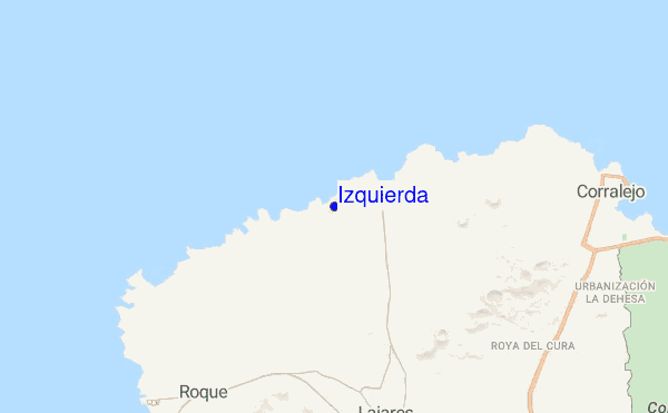 Izquierda location map