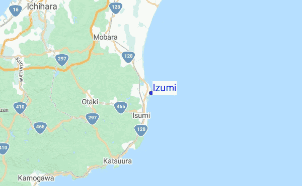 Izumi Location Map