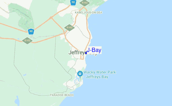 J-Bay location map