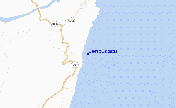 Jeribucacu location map