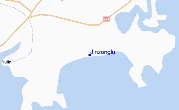 Jinzonglu location map