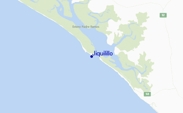 Jiquilillo location map