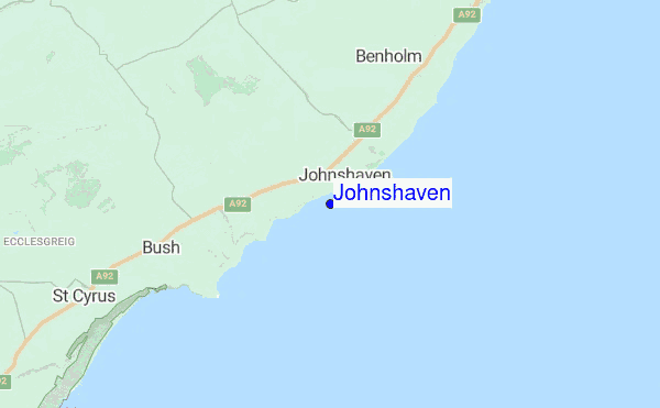 Johnshaven location map