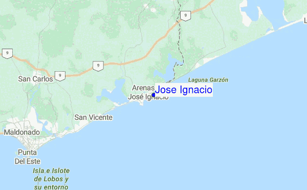 Jose Ignacio Location Map