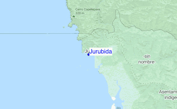 Jurubida location map