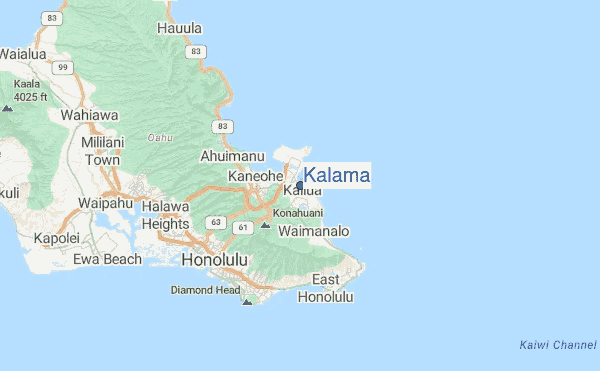 Kalama Location Map