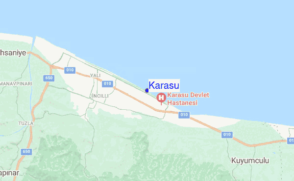 Karasu location map