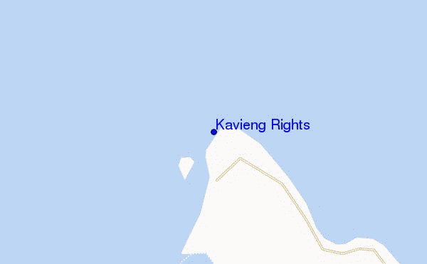 Kavieng Rights location map