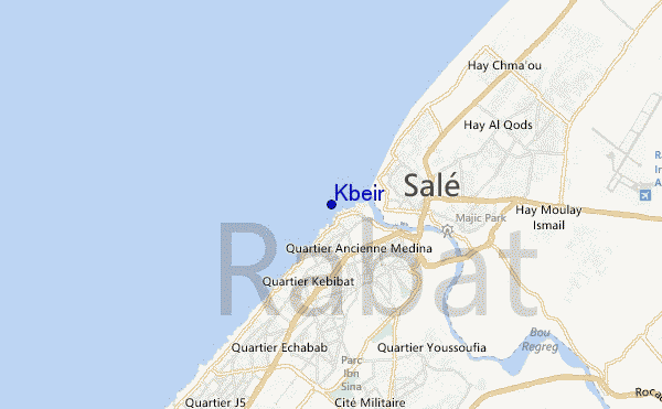 Kbeir location map