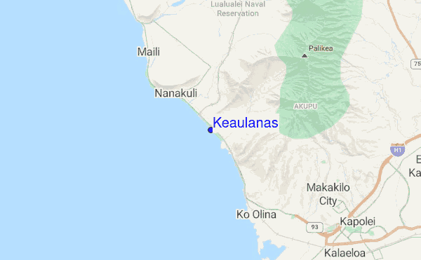 Keaulanas location map